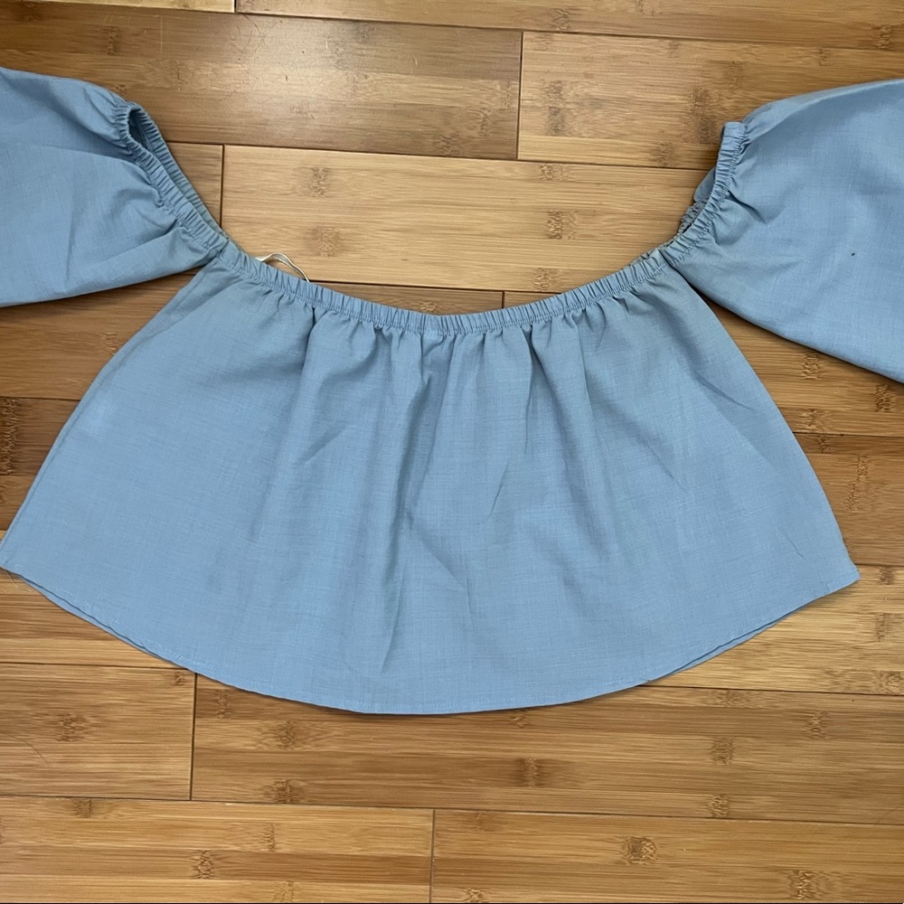 Off the shoulders top